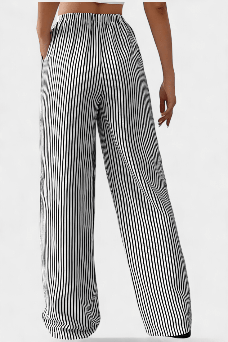 Sabrina Straight trousers with Adjustable Waist
