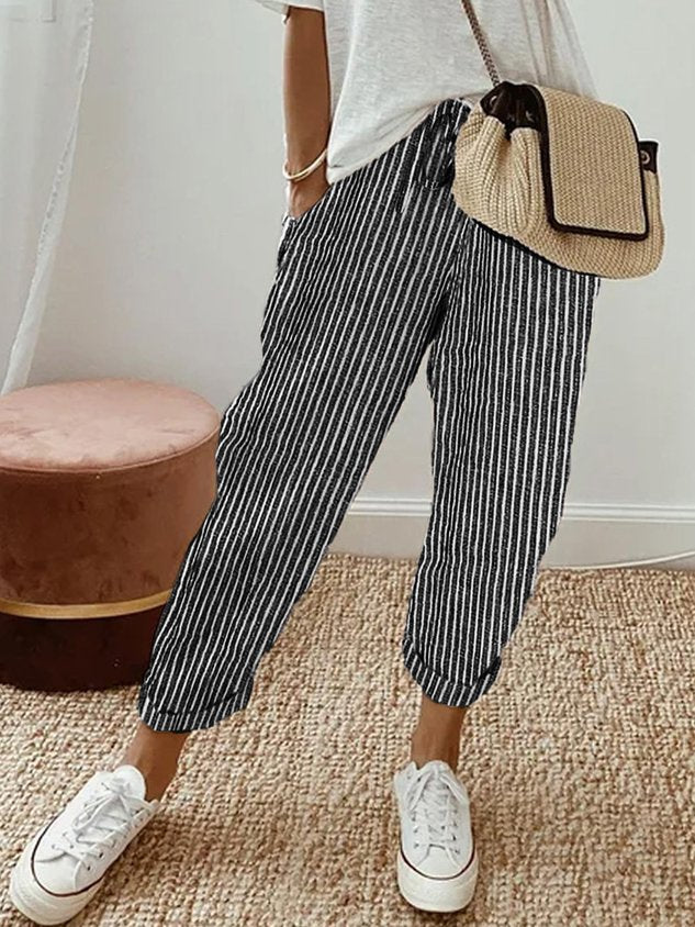 Siobhan | Elegant Comfort Fluid Trousers