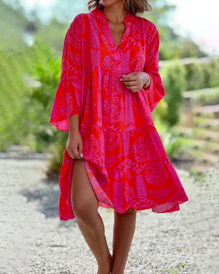 Síle | Elegant Boho Chic Dress