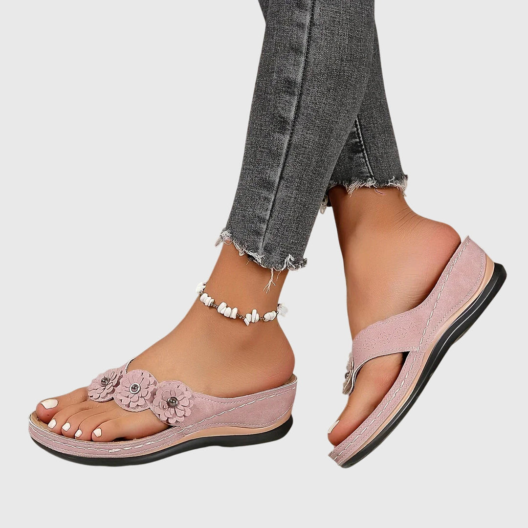 Brigid | Elegant Orthopedic Flip Flops
