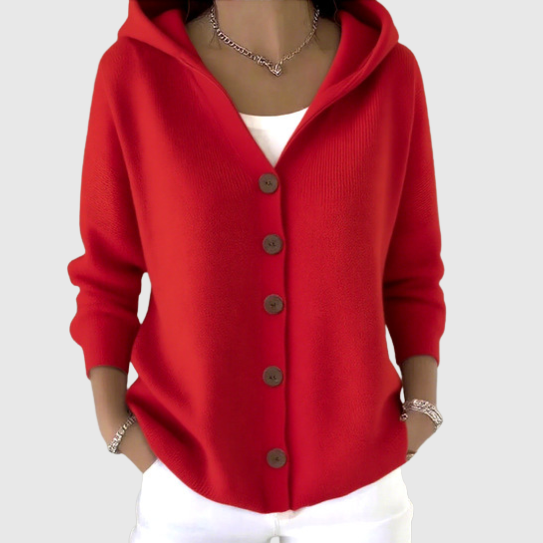 Aoife | Hooded Knit Comfort Cardigan