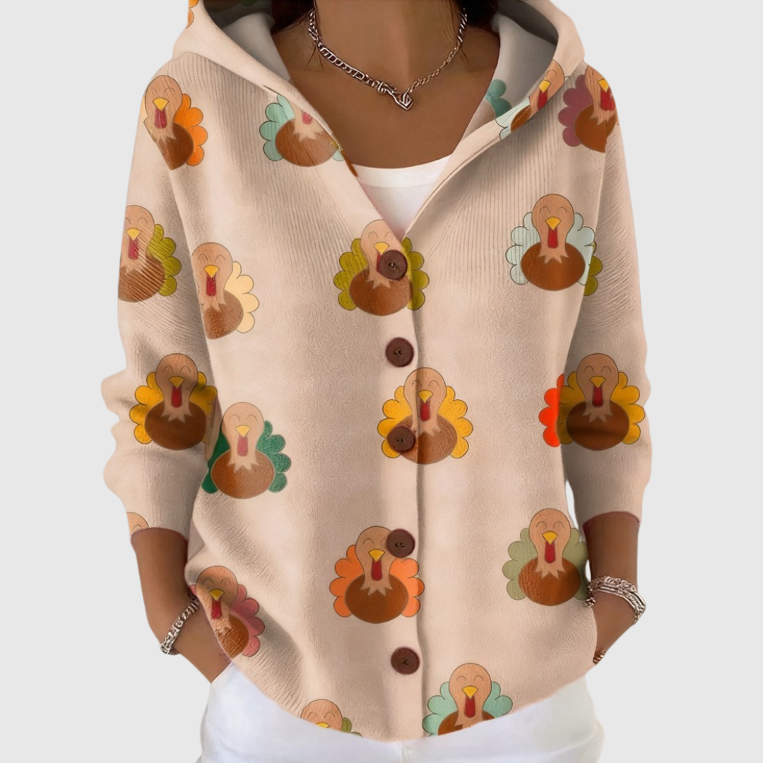 Fiadh| Hooded Knit Comfort Cardigan