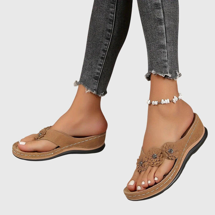 Brigid | Elegant Orthopedic Flip Flops