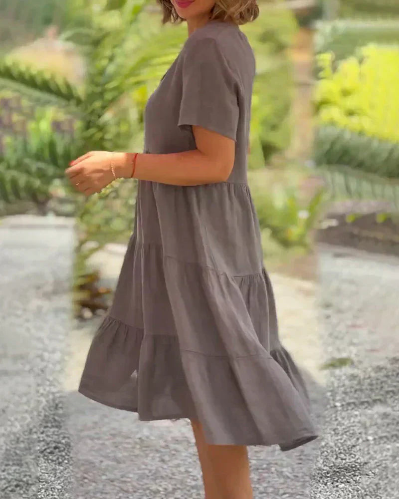 Gracie | Casual V-Neck Summer Dress
