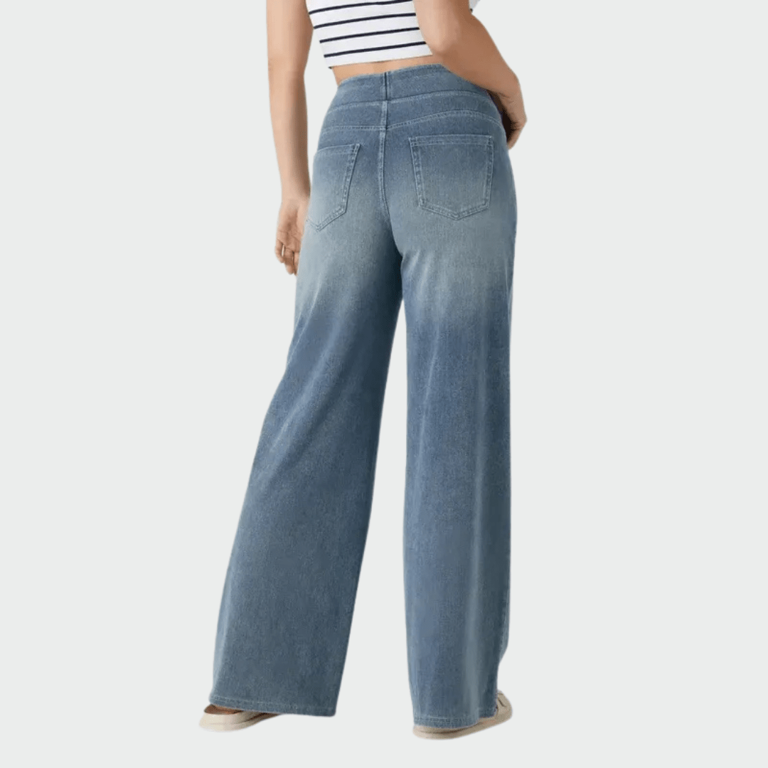 Meda High Waisted Elastic trousers (autumn)