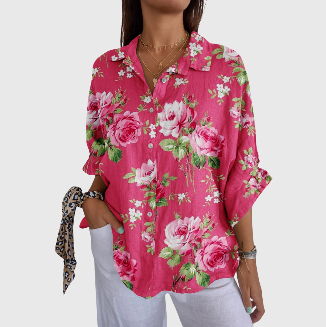 Zara | Lightweight Printed Blouse