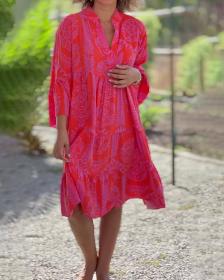 Síle | Elegant Boho Chic Dress