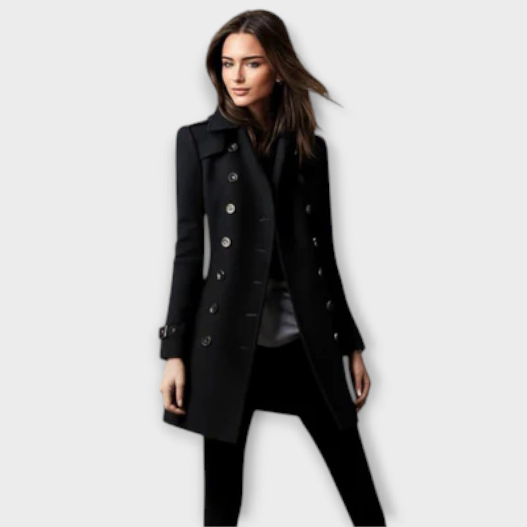 Linda - Double breasted trench coat