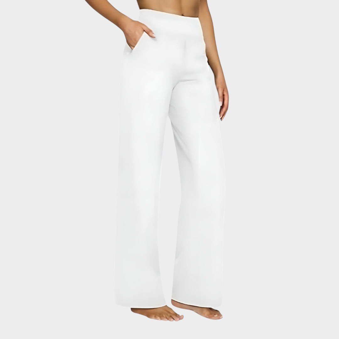 Calista | Women's brown loose trousers
