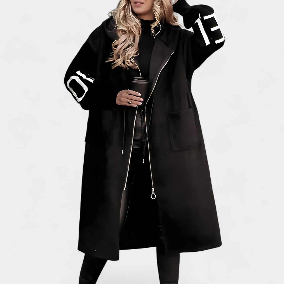 Jana – Coat cardigan with hood