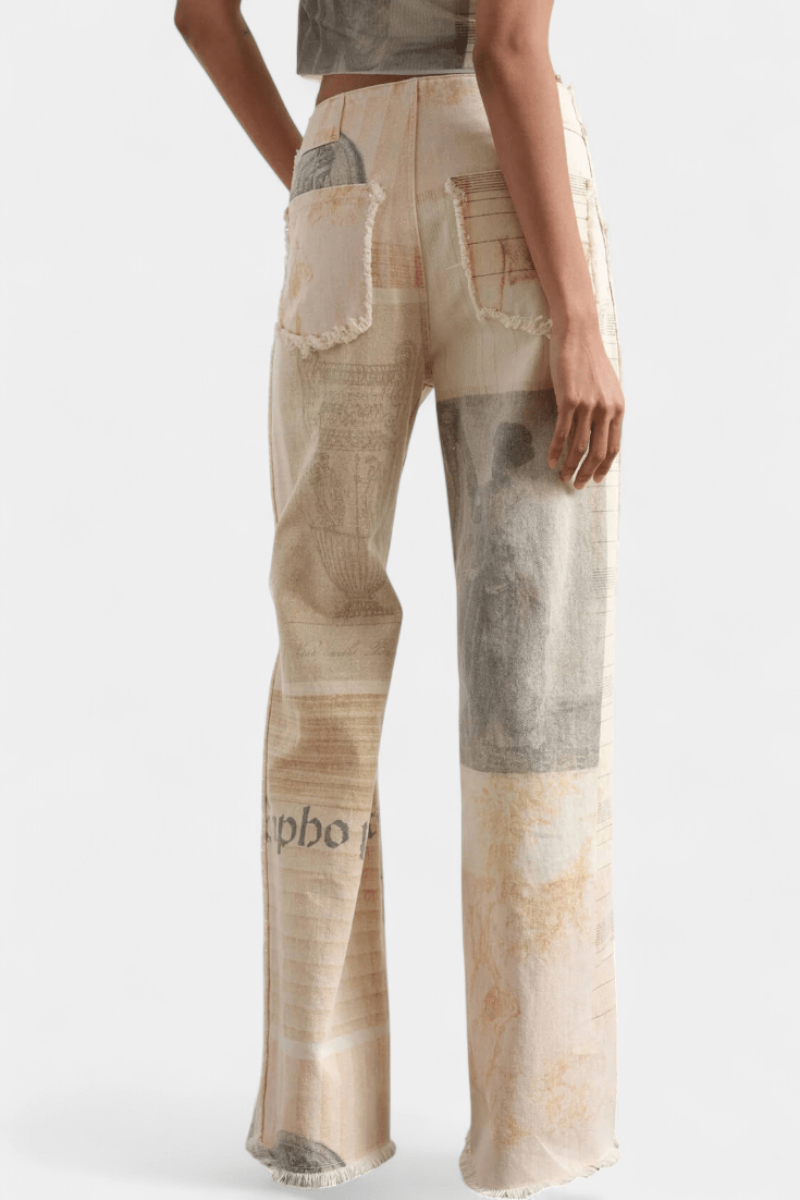 Paula Platforms or Wide trousers