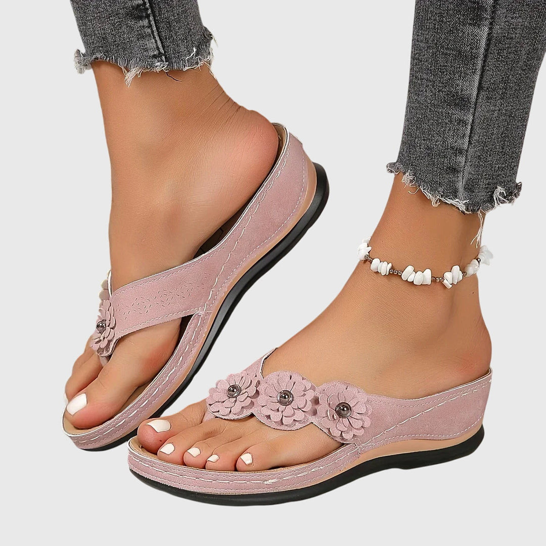 Brigid | Elegant Orthopedic Flip Flops