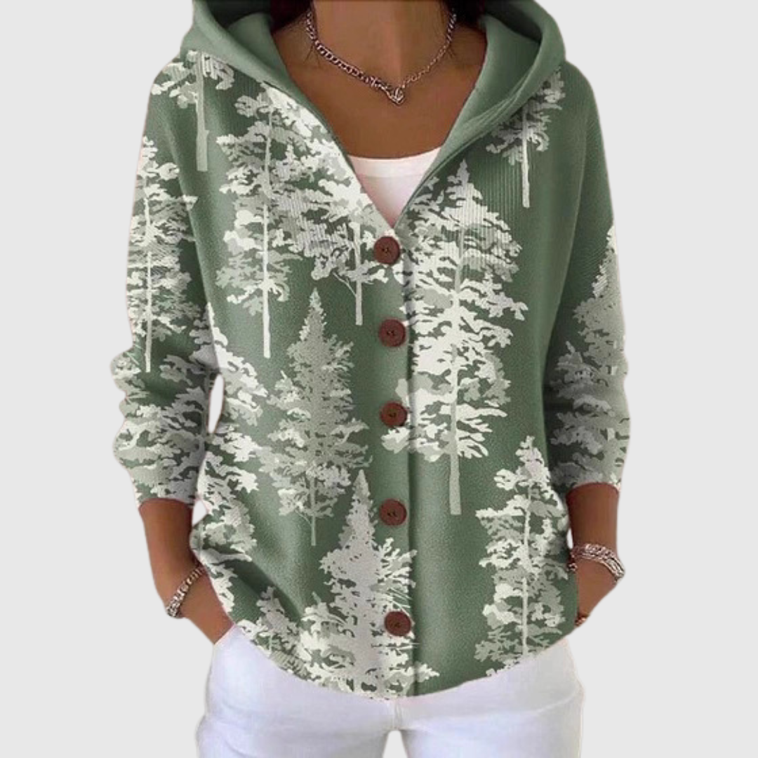 Ríonach| Hooded Knit Comfort Cardigan