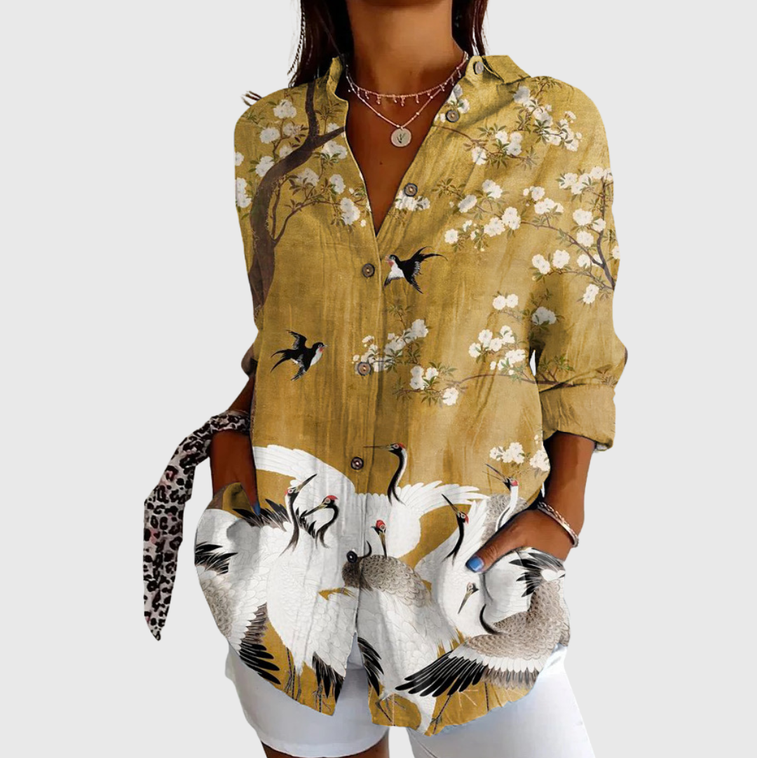 Sorcha | Lightweight Printed Blouse