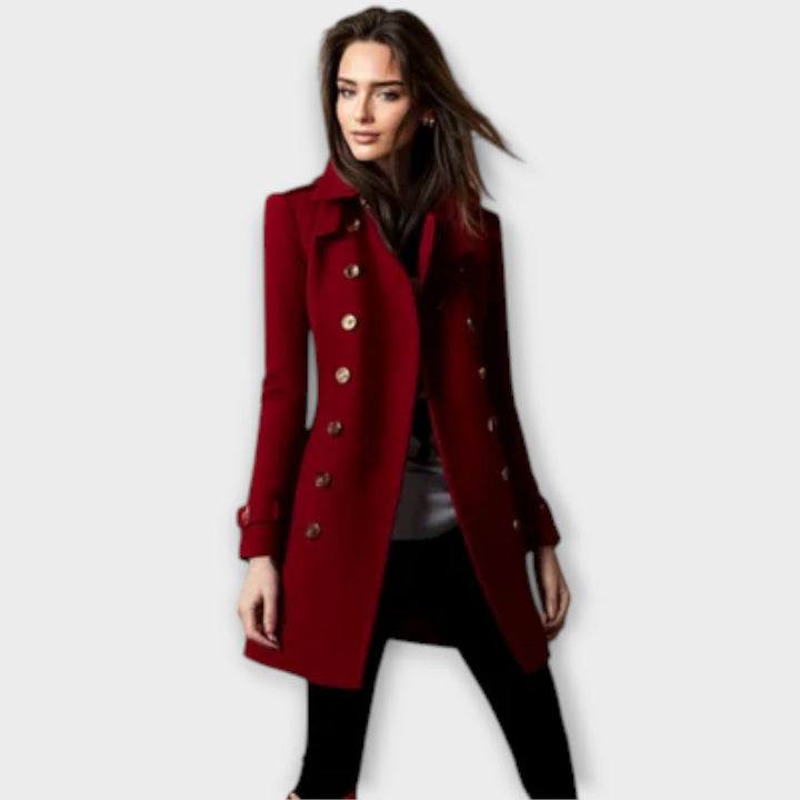 Linda - Double breasted trench coat