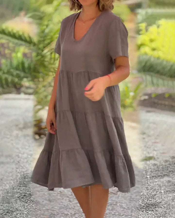 Gracie | Casual V-Neck Summer Dress