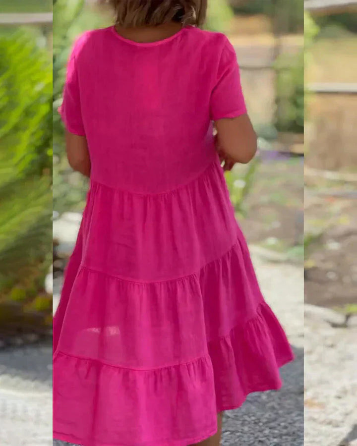 Gracie | Casual V-Neck Summer Dress