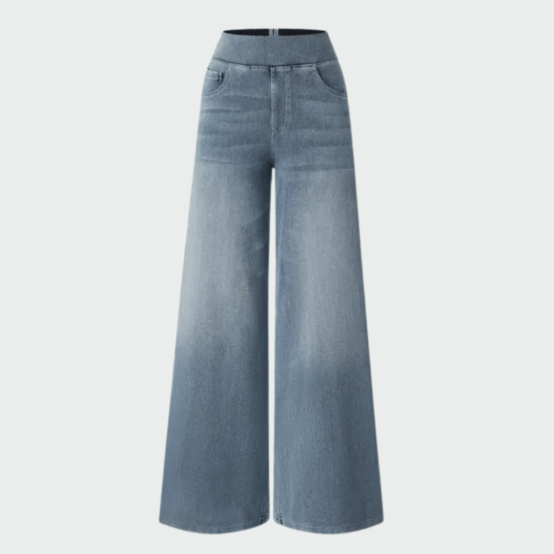 Meda High Waisted Elastic trousers (autumn)