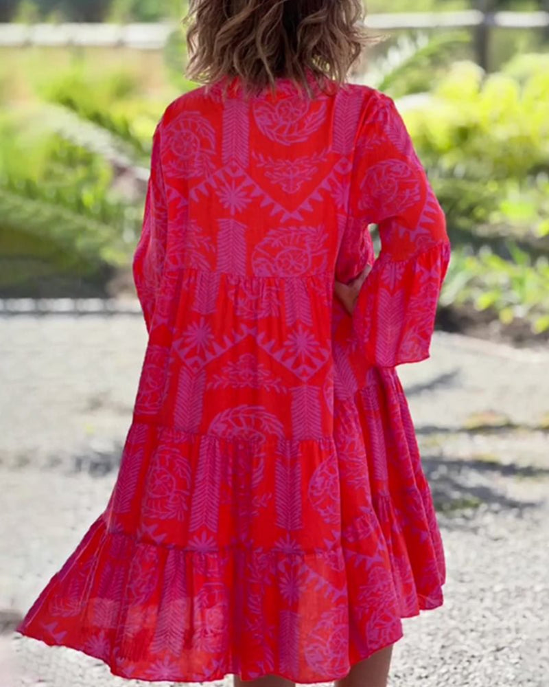 Síle | Elegant Boho Chic Dress