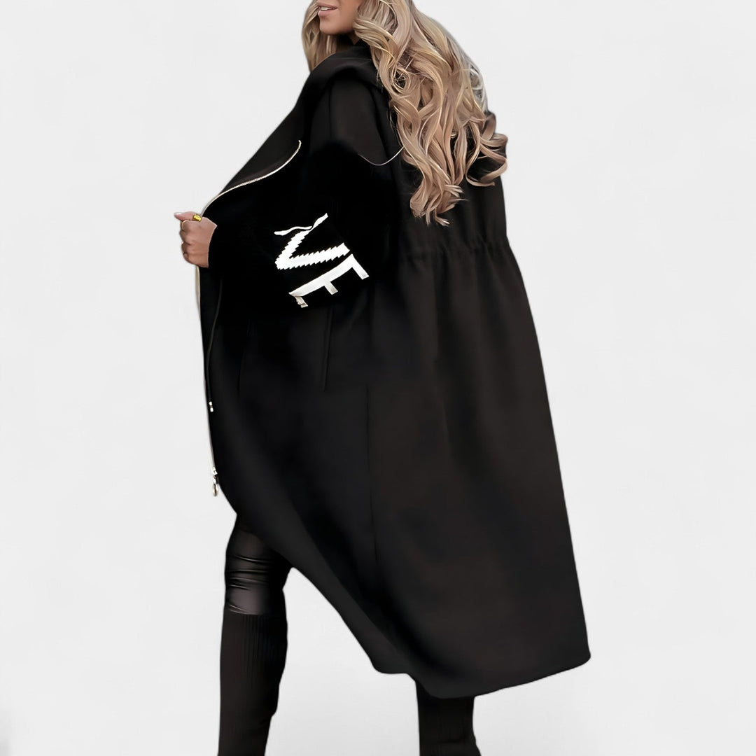 Jana – Coat cardigan with hood
