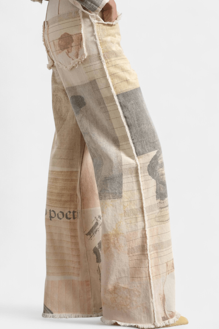 Paula Platforms or Wide trousers