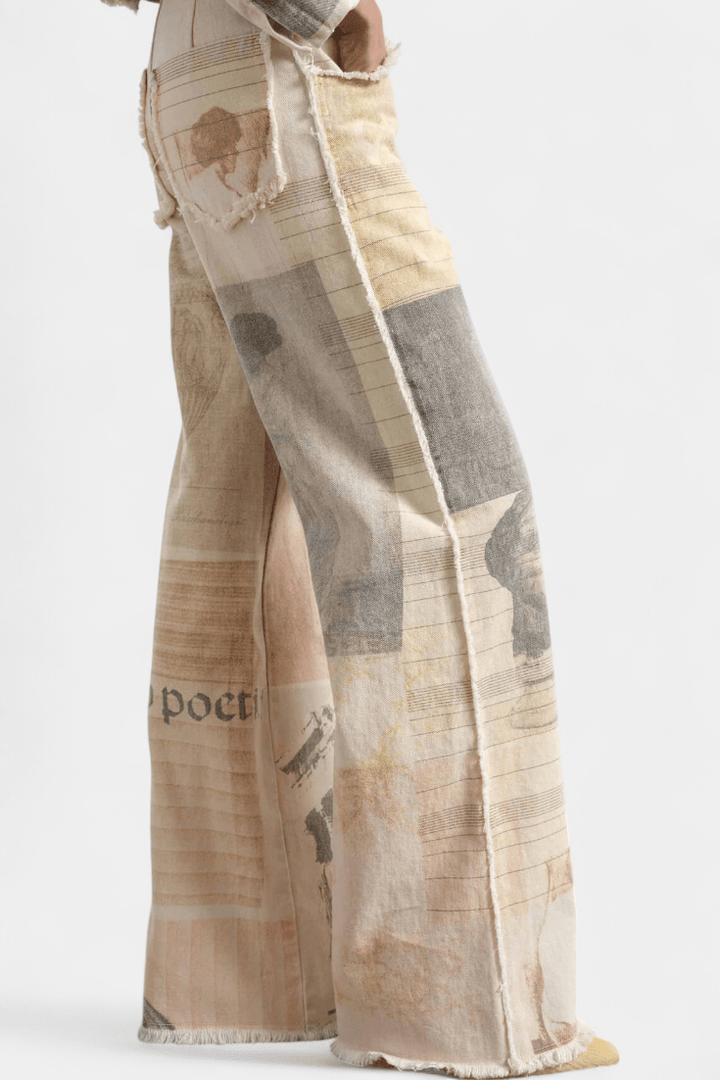 Paula Platforms or Wide trousers
