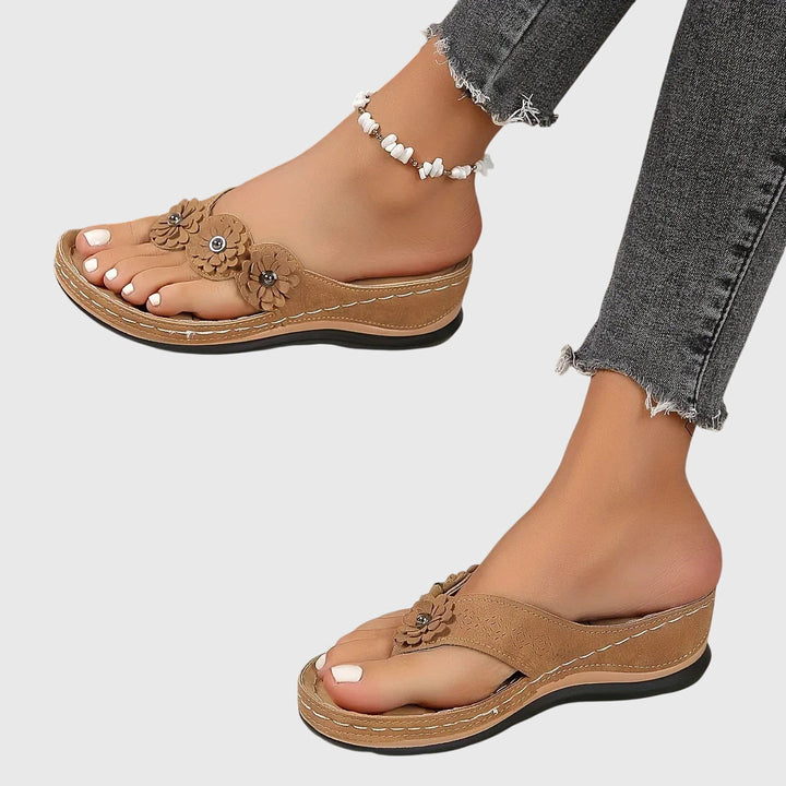 Brigid | Elegant Orthopedic Flip Flops