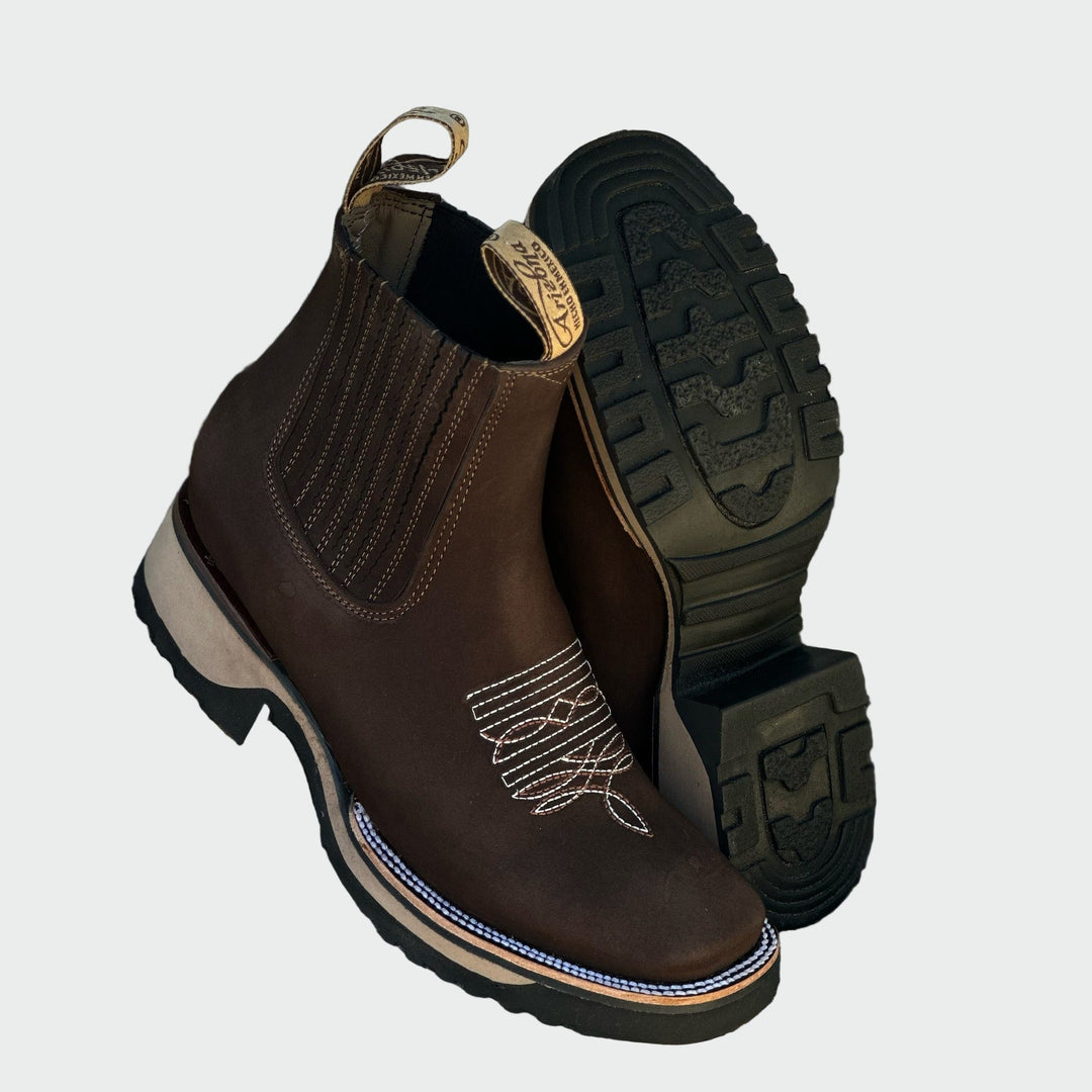 Carola | Leather cowboy boots