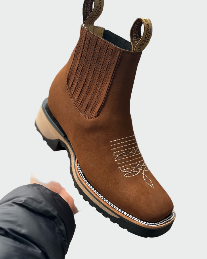 Carola | Leather cowboy boots