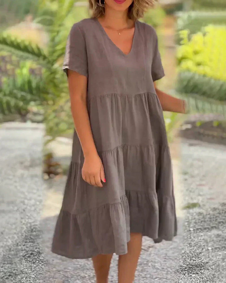 Gracie | Casual V-Neck Summer Dress