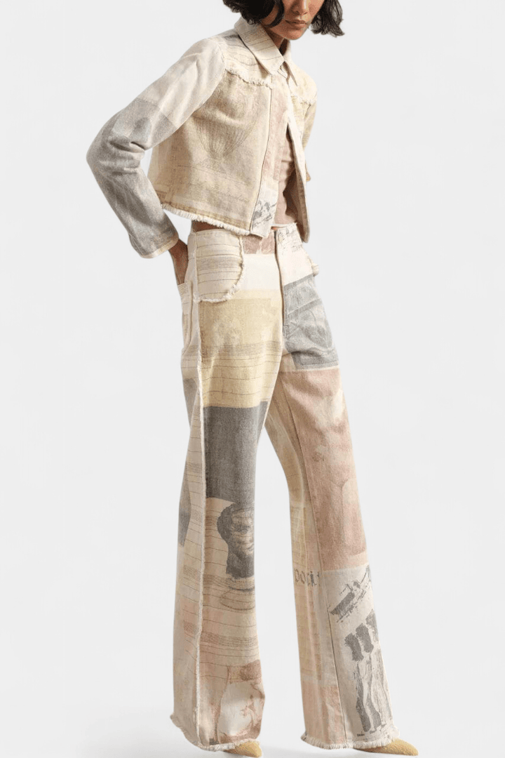 Paula Platforms or Wide trousers
