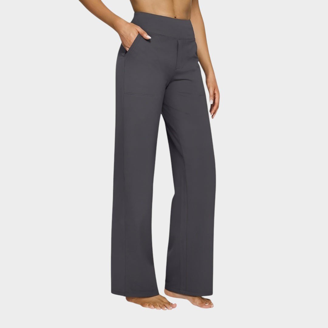 Calista | Women's brown loose trousers