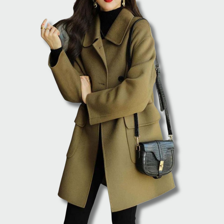 Simona – Stylish autumn coat