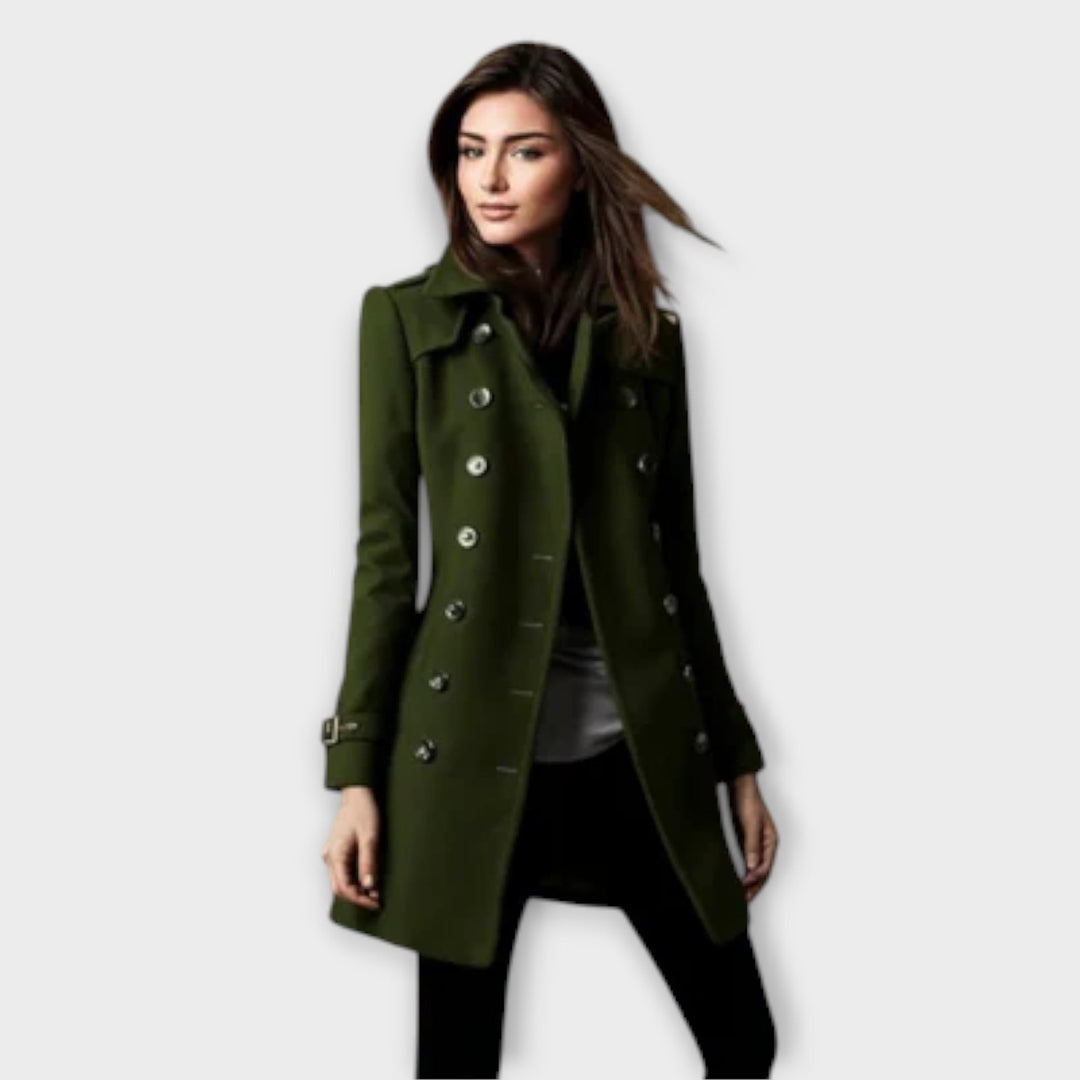Linda - Double breasted trench coat