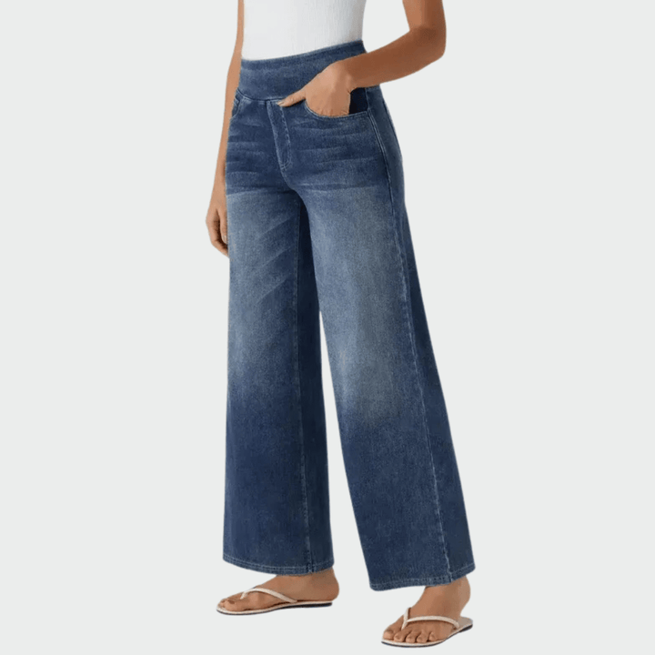 Meda High Waisted Elastic trousers (autumn)