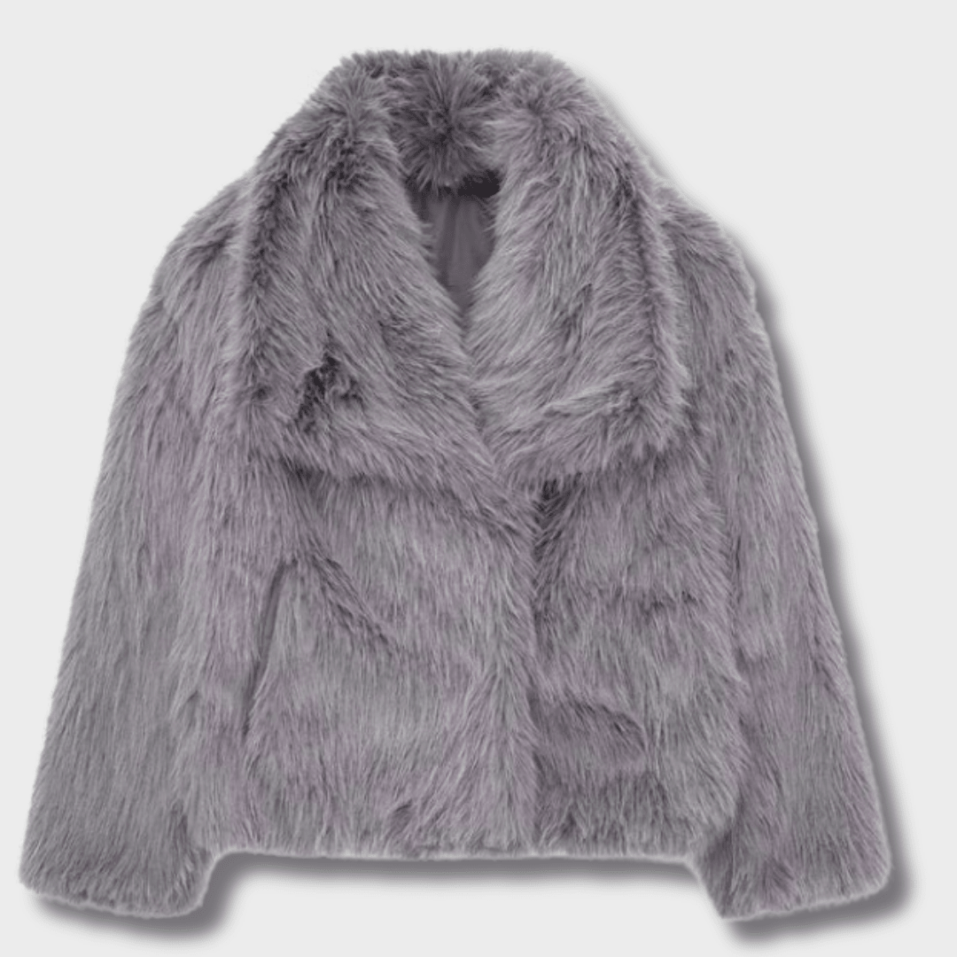 Dalia – Luxurious faux fur coat
