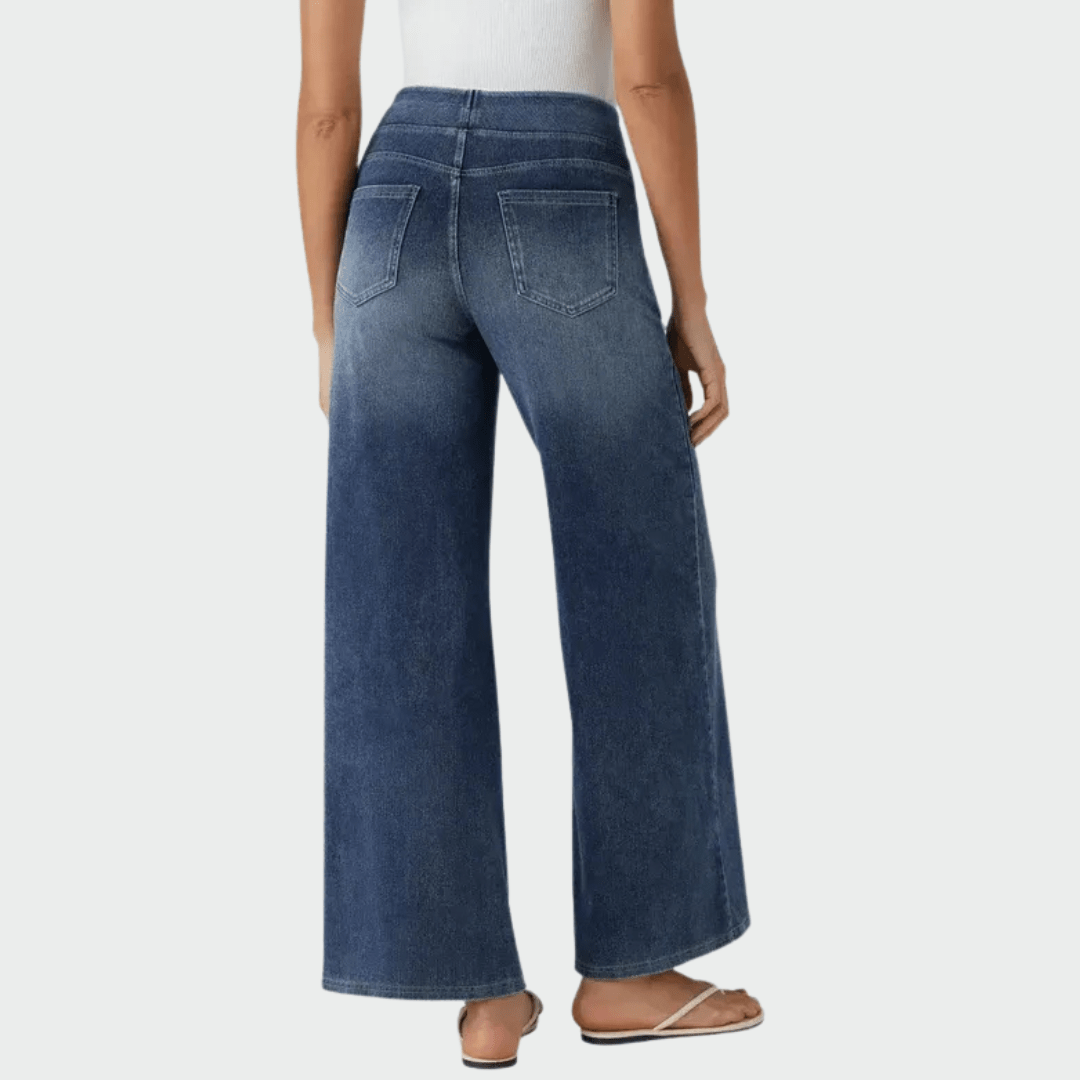 Meda High Waisted Elastic trousers (autumn)
