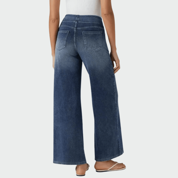 Meda High Waisted Elastic trousers (autumn)