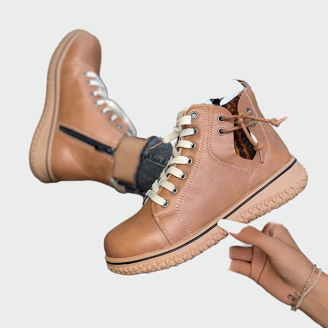 Armgard | Orthopaedic leather ankle boots