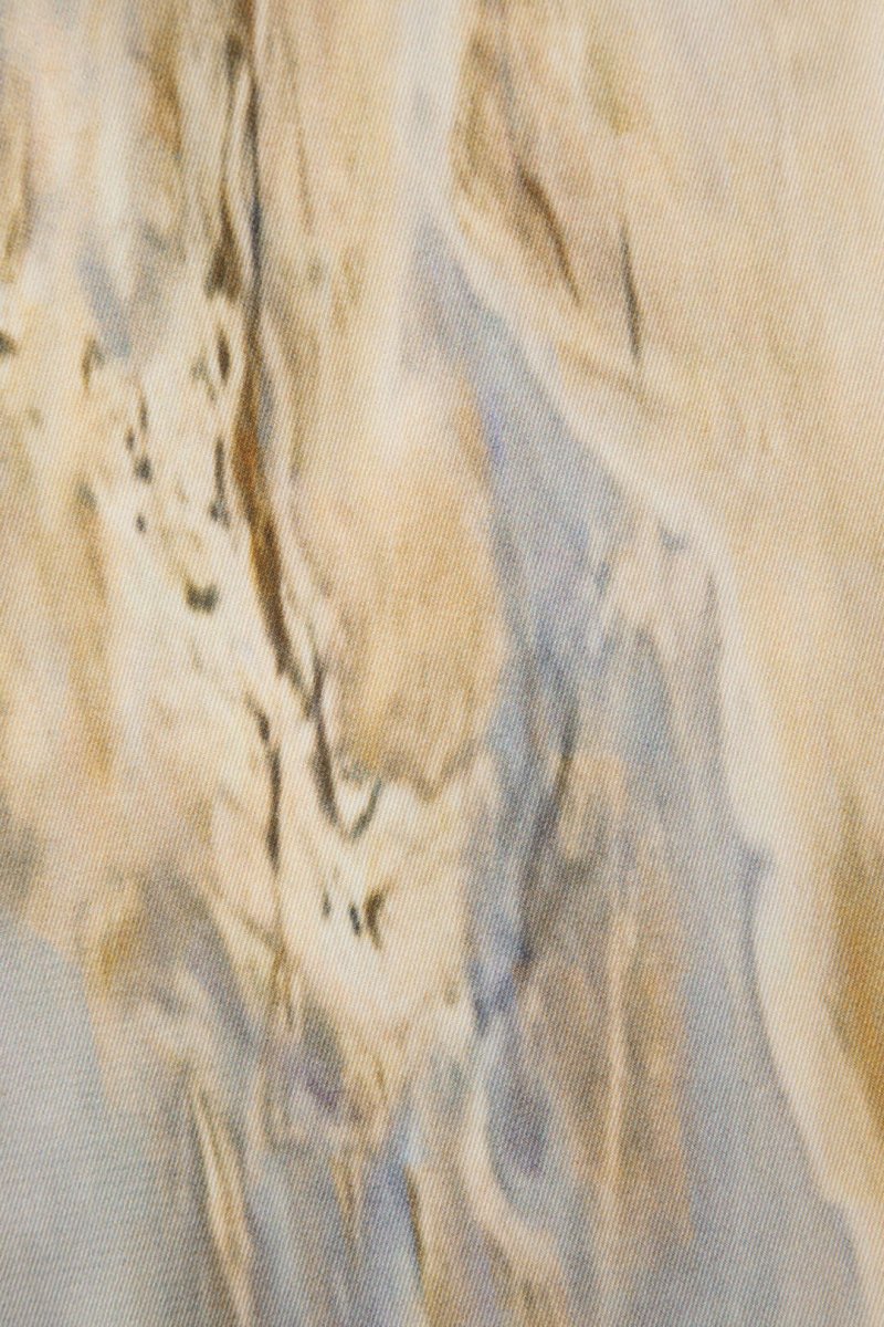 Inna High Waist trousers with Marble Pattern