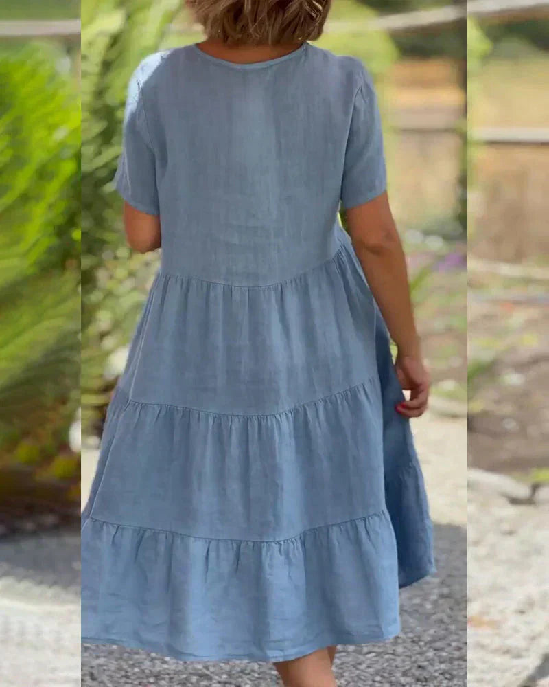 Gracie | Casual V-Neck Summer Dress