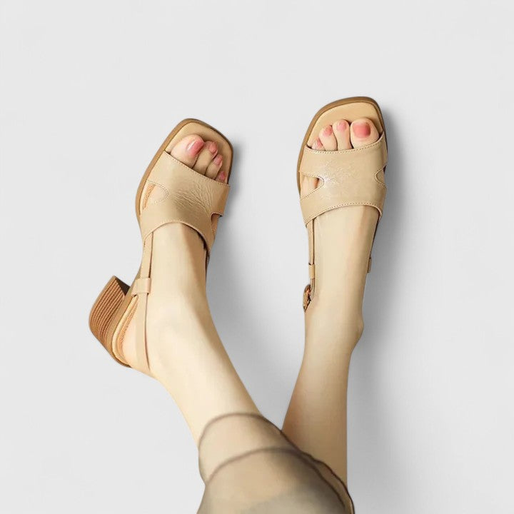 Gobnait | Lightweight Block-Heel Sandals