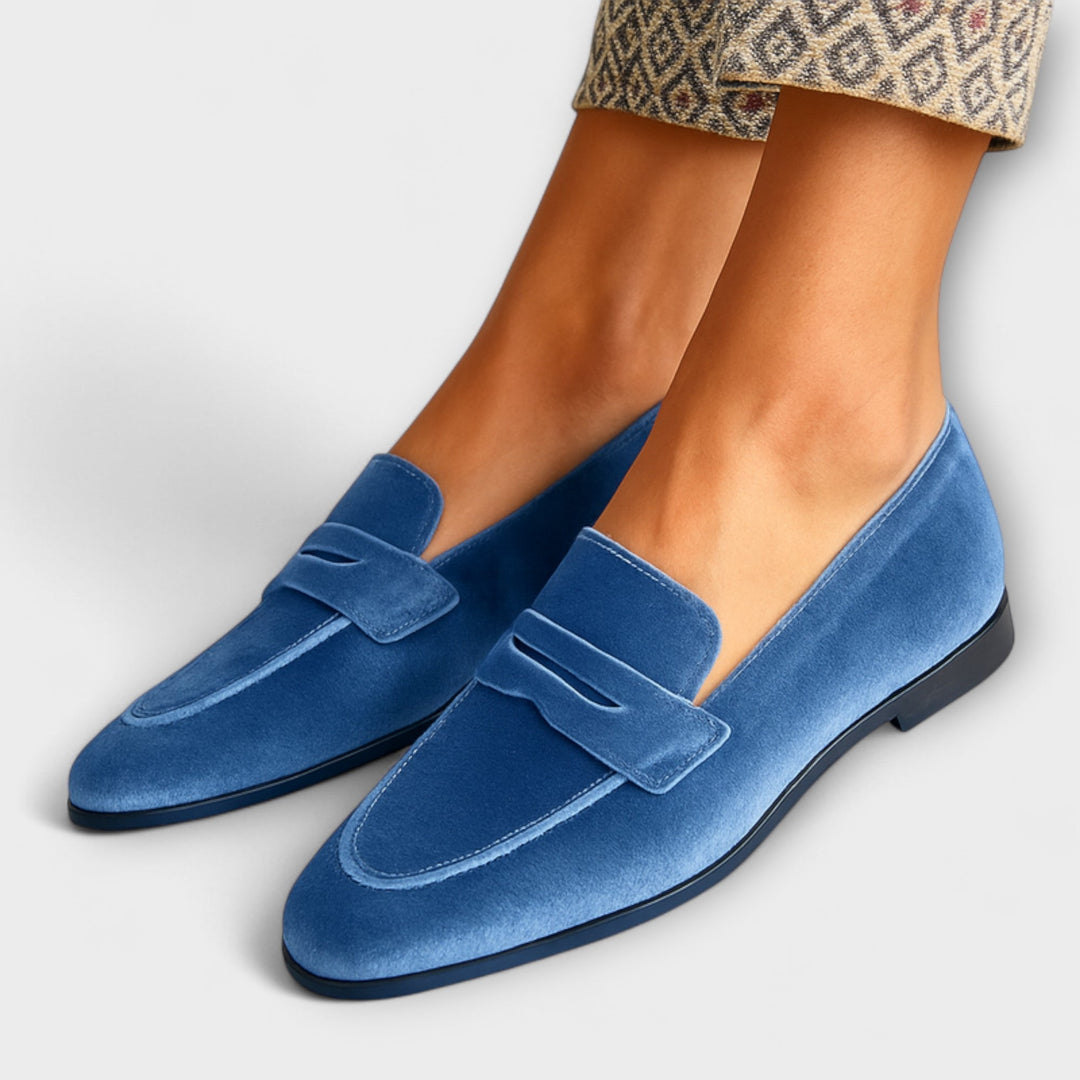 Damhnait | Soft Velvet Loafers