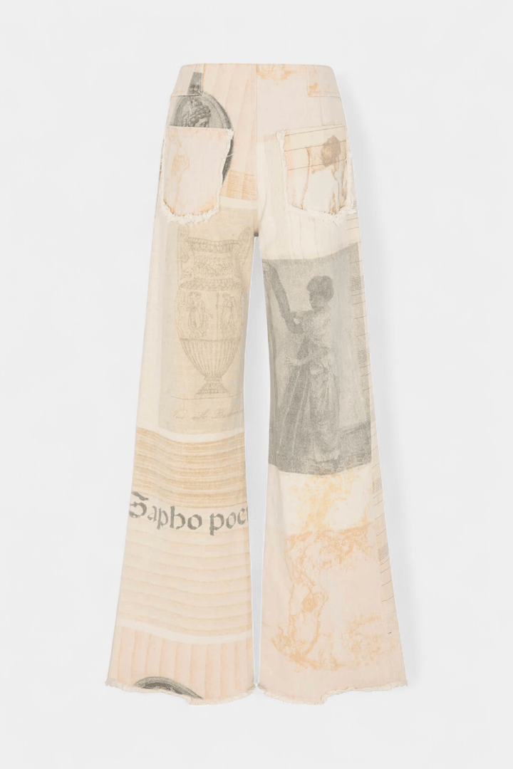Paula Platforms or Wide trousers