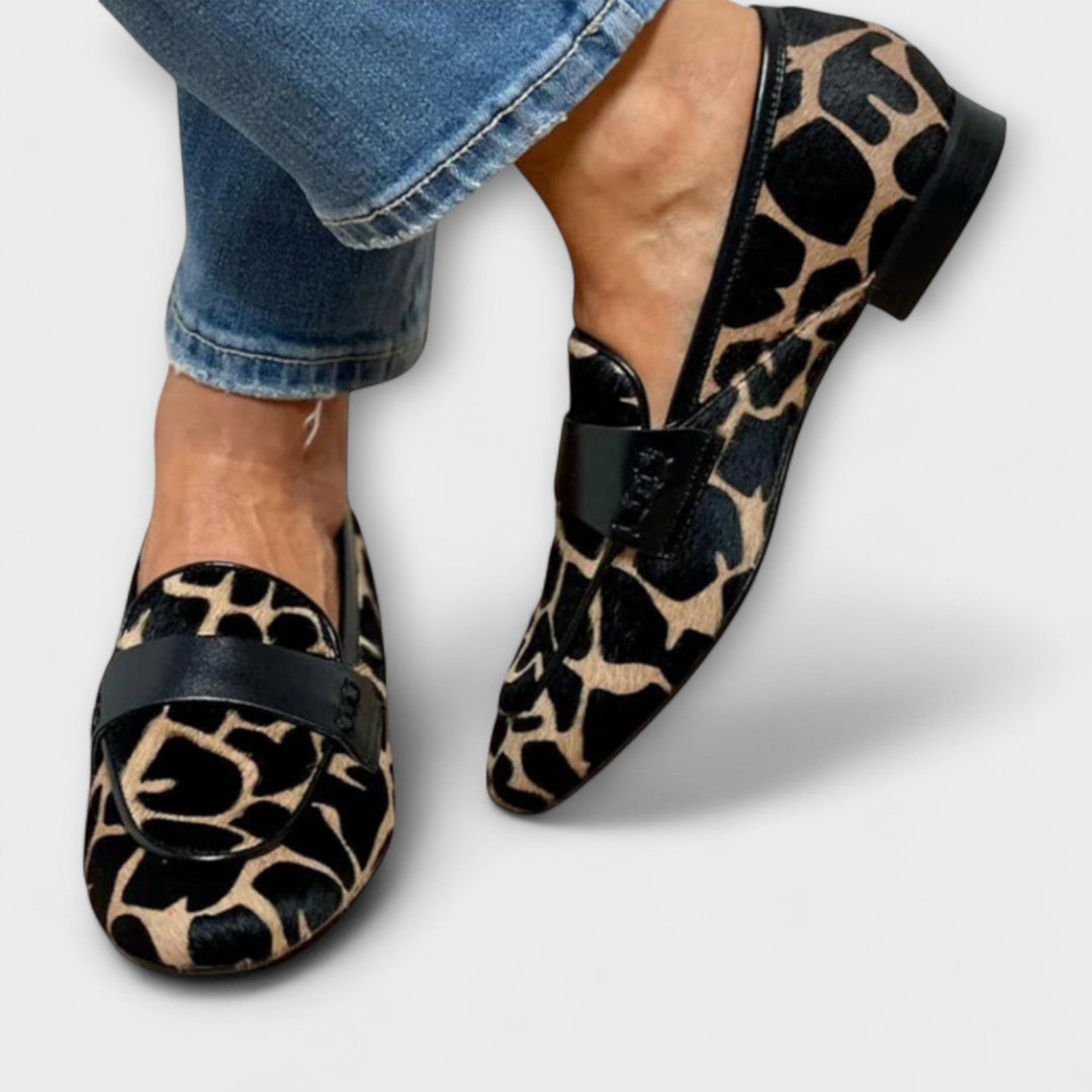 Raghnaid | Leopard Loafers