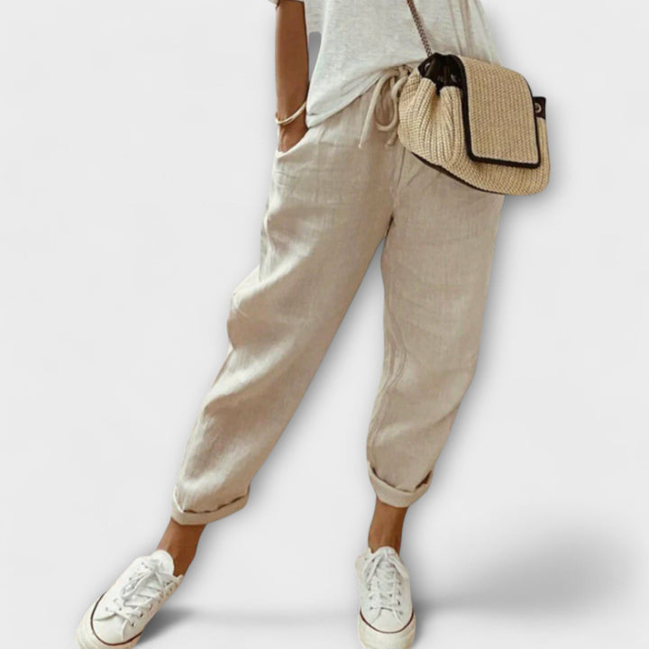 Bibi - Elegant and relaxed linen trousers