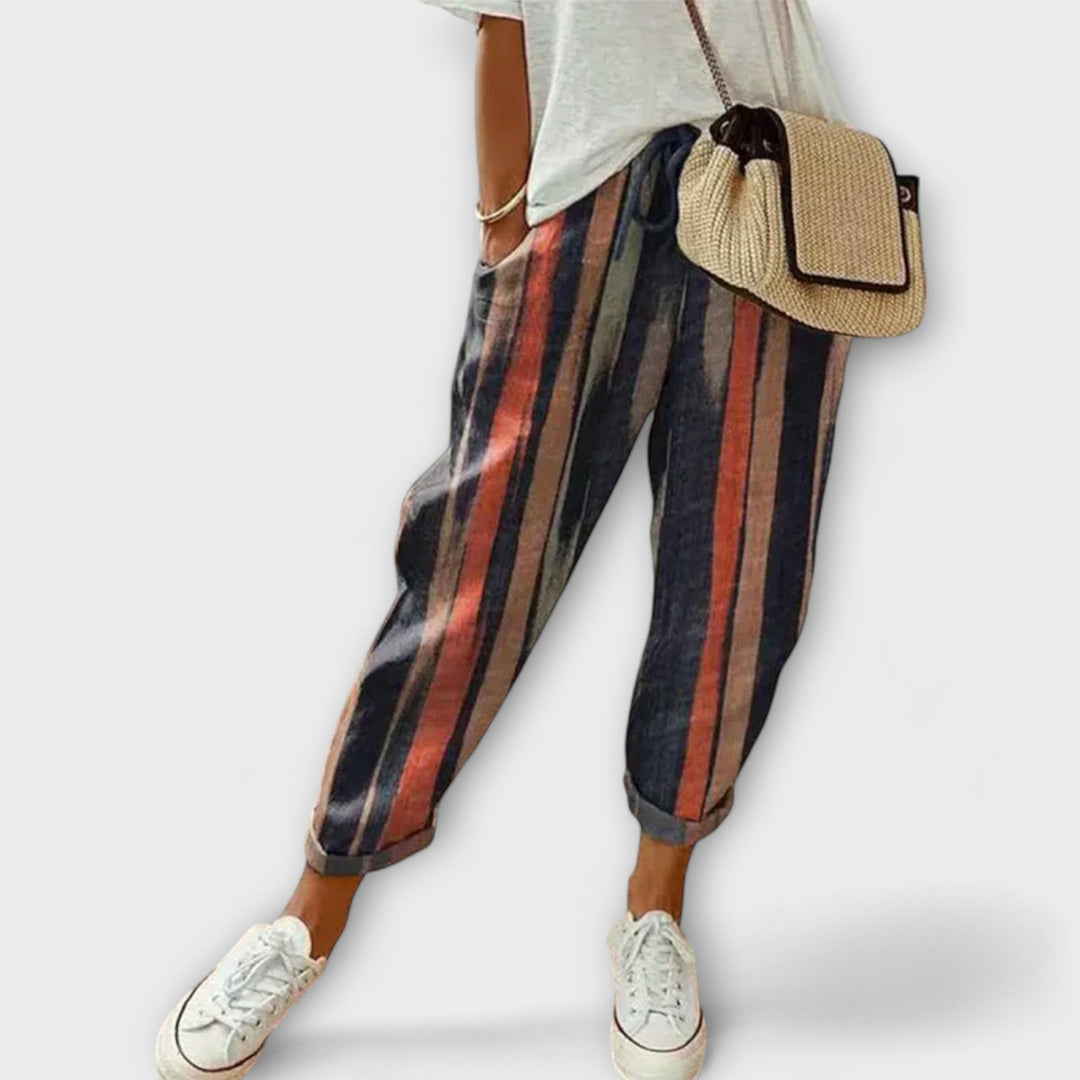 Aurora - Men's linen and cotton trousers