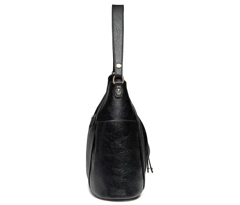 Beibhinn | Fringed Leather Bag