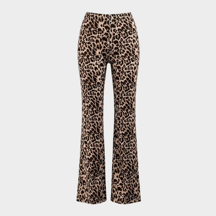 Berenice - Leopard Bootcut trousers