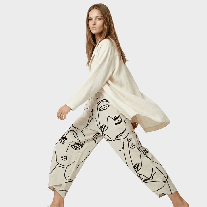 Eugénia - Linen trousers
